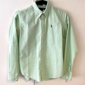 Ralph Lauren slim fit button down, size 4
